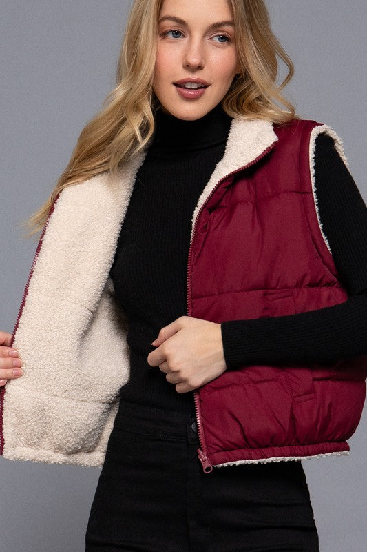 PADDING REVERSIBLE VEST