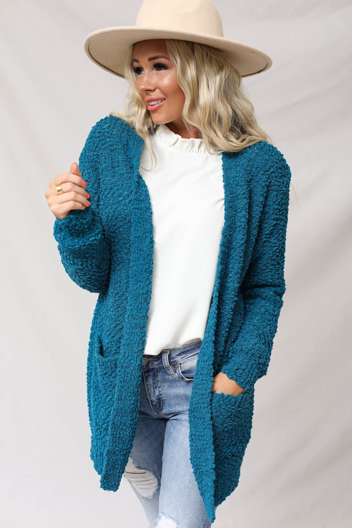 Listicle hot sale popcorn pullover