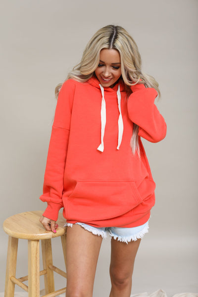 Zenana Outfitters Sweaters Luxe Hoodie Sweatshirts