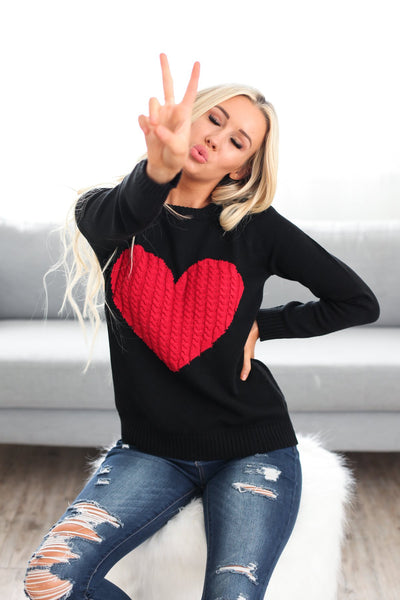 Mak Sweaters Luxe Love Sweater